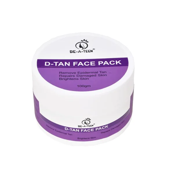 Be-A-Teen D-Tan Face Pack jar