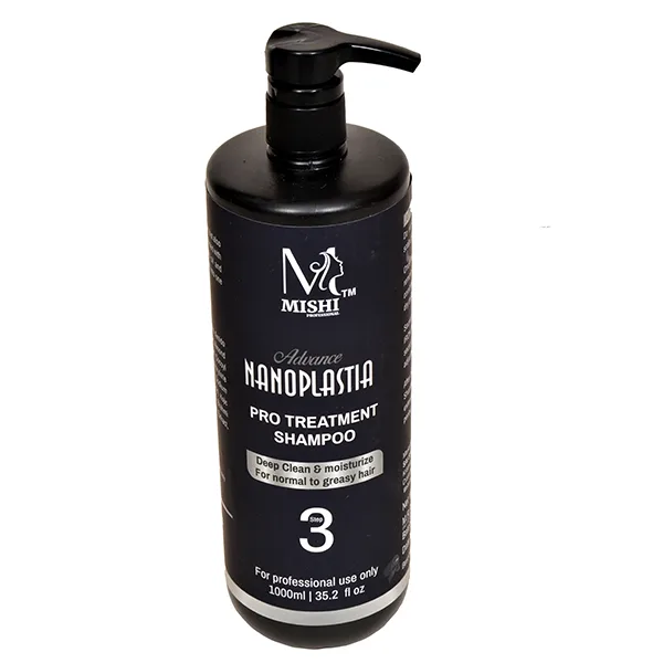 Mishi Professional Nanoplastia Pro Treatment Shampoo bottle